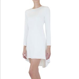 White Long-Sleeve Dress